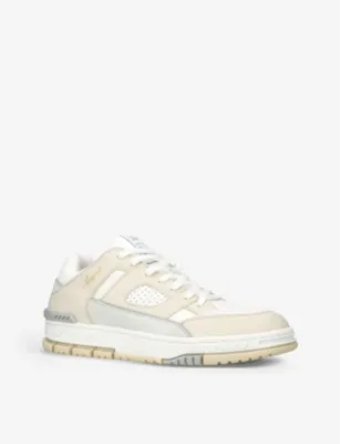 AXEL ARIGATO Area leather and mesh low-top trainers - EUR 45 / 11 UK MEN in CREAM COMB, additional product view 3