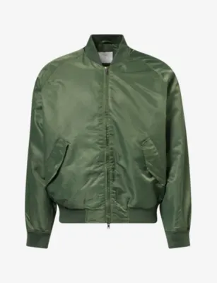 PERCIVAL Bomber Flap-Pocket Shell Jacket
