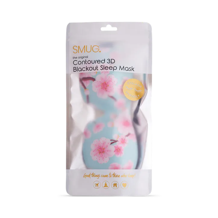 Smug Contoured Sleep Mask Cherry Blossom