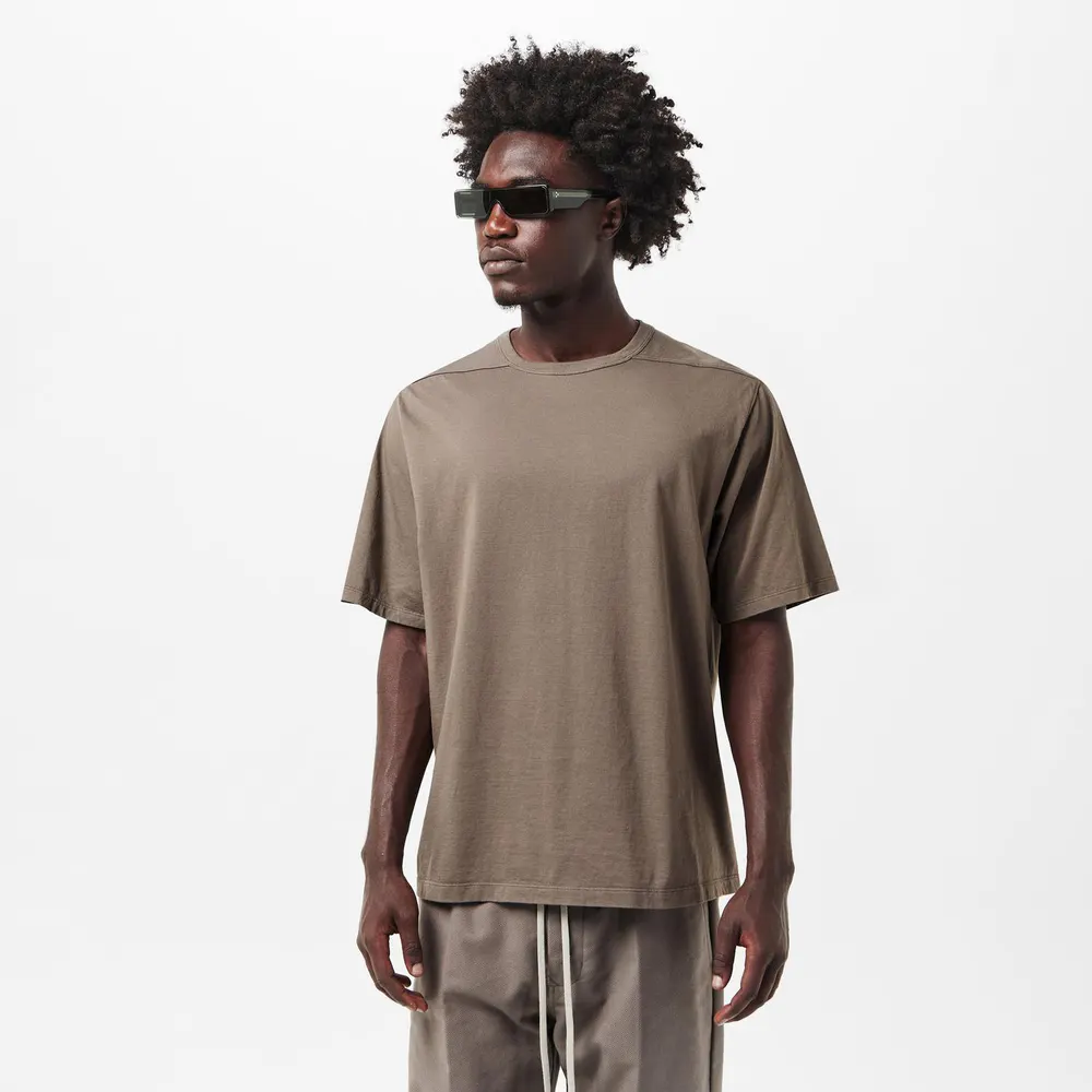 Rick Owens Men's T-Shirt in Dust 34, additional product view 3