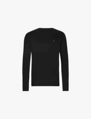 ALLSAINTS Brace Embroidered-Appliqué Cotton T-Shirt - OPTIC WHITE detail 3