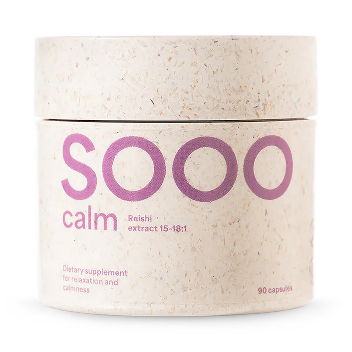 Sooo.me SOOO calm: Reishi extract 15-18:1 90 Capsules – Vitamins & Supplements > Supplements > Plant Sourced Supplements > Mushrooms & Functional Blends