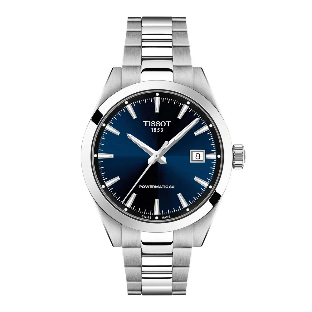 Tissot Men's Gentleman 38 Stainless Steel Analogue Automatic Watch