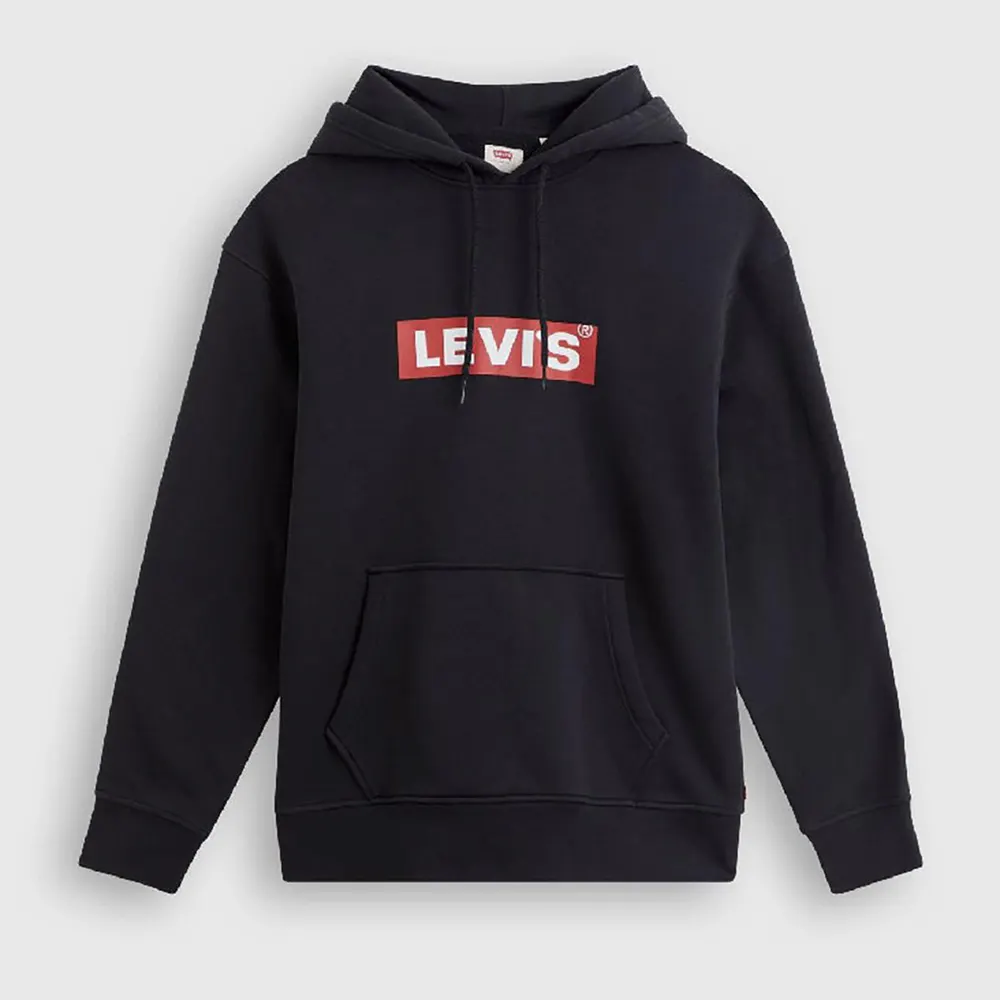 Levis Men's Relaxed Graphic Pull Over Hoodie