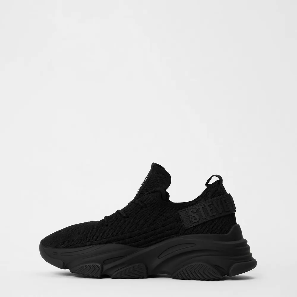Steve Madden Men's Prospect Low-Top Trainers in Black, additional product view 2