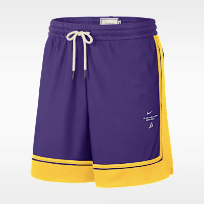 Nike Los Angeles Lakers Standard Issue Men's 15cm (approx.) NBA Shorts - Field Purple/Amarillo