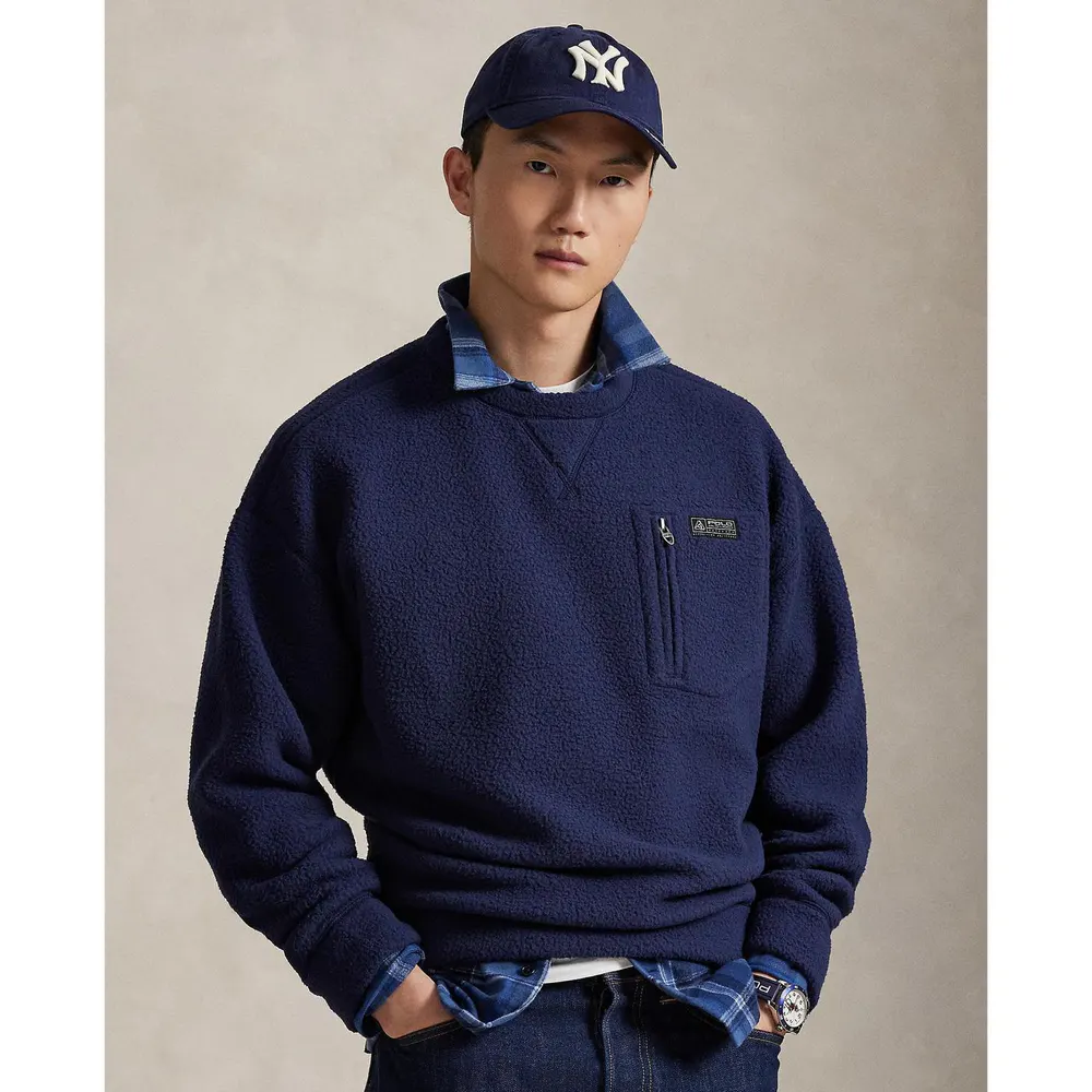 Polo Ralph Lauren Men's Fleece Check Overshirt detail 2