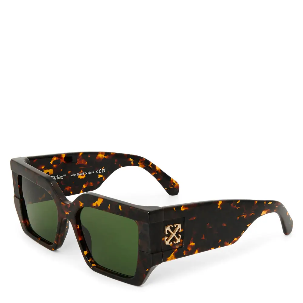 Off White Off Dover Sunglasses 99 in Havana Green – Accessories