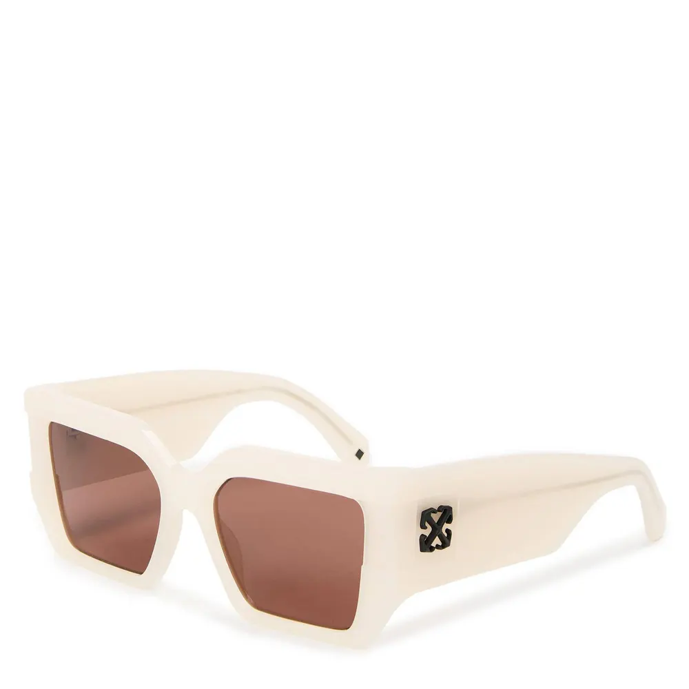 Off White Off Dover Sunglasses 99 in Beige Brown – Accessories