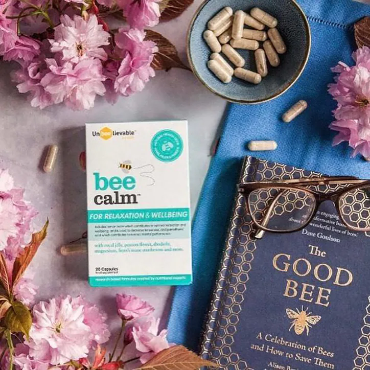 Unbeelievable Health Bee Calm 20 Capsules, additional product view 3
