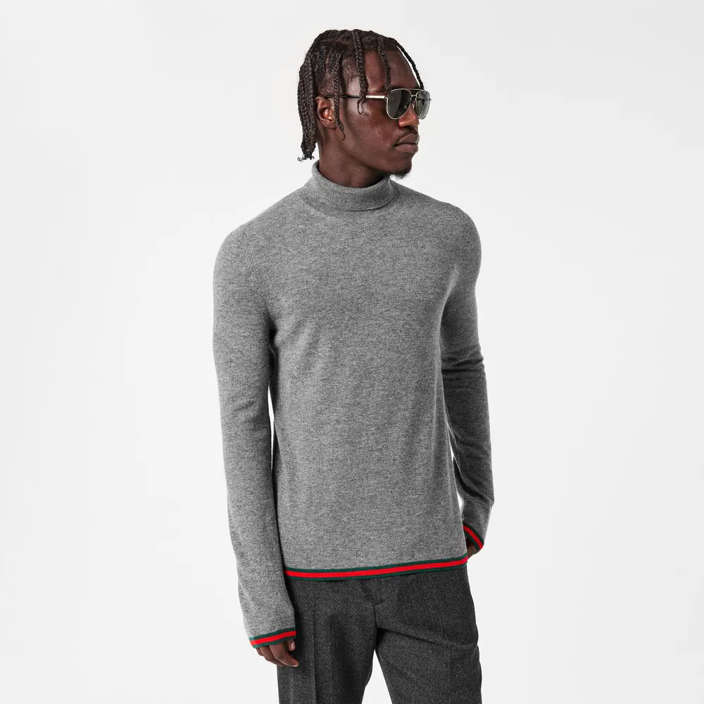 Gucci Men's Designer Crew Neck Jumper detail 3