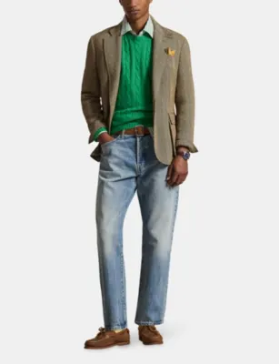 POLO RALPH LAUREN Straight-Leg Regular-Fit Denim Jeans - 34/32 detail 2
