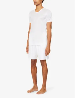 ZIMMERLI Crew-neck cotton T-shirt detail 3