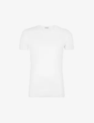 ZIMMERLI Crew-neck cotton T-shirt