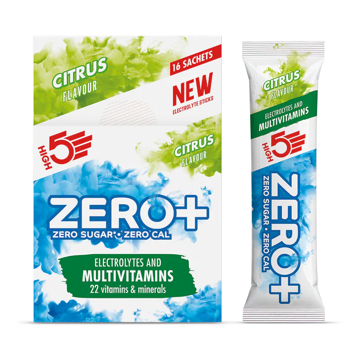 High5 Zero+ Electrolytes and Vitamins Citrus 16 Sachets
