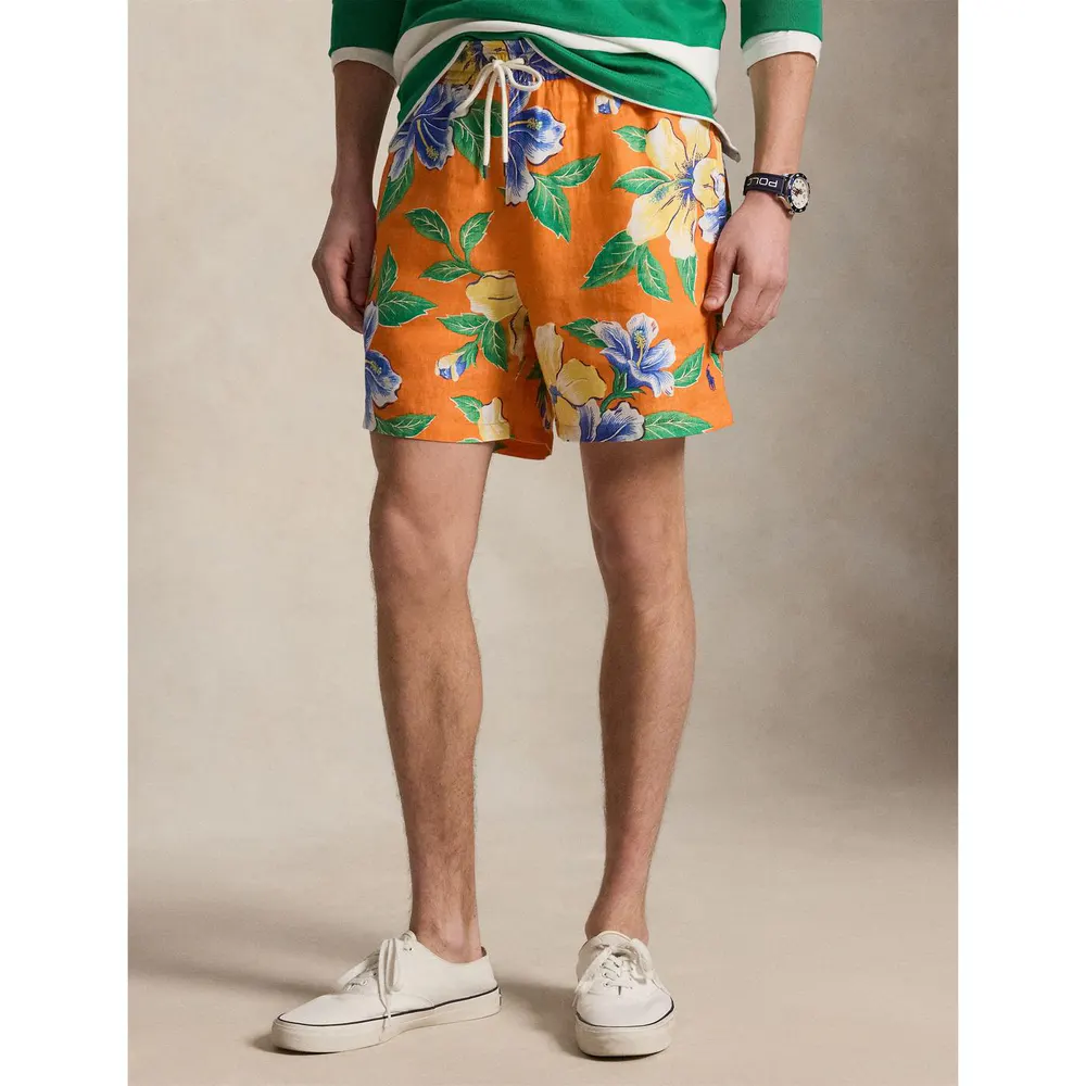 Polo Ralph Lauren Hibiscus Print Swim Shorts detail 2