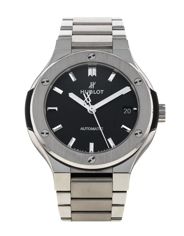 Hublot Classic Fusion 568.NX.1170.NX — 2017 — Excellent in Black – Pre-owned watches