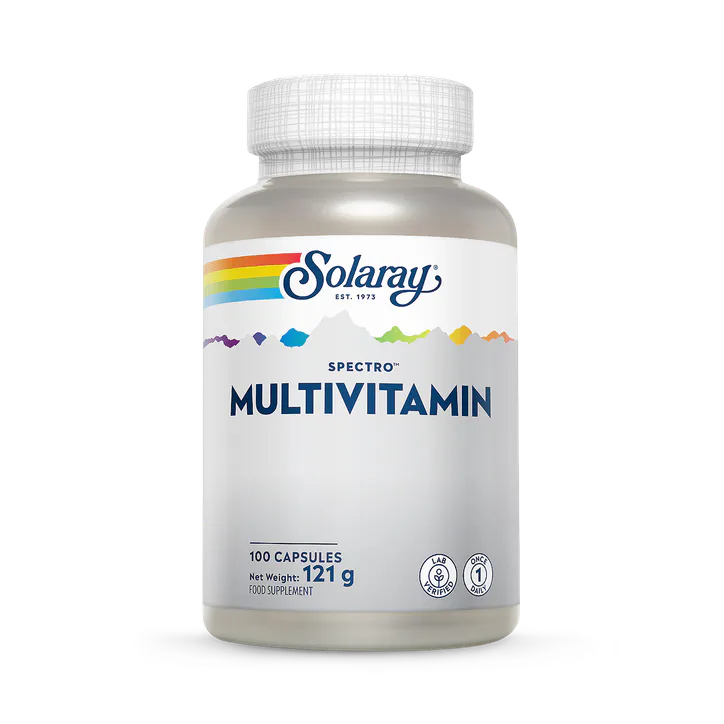 Solaray Multivitamin Spectro 100 Capsules