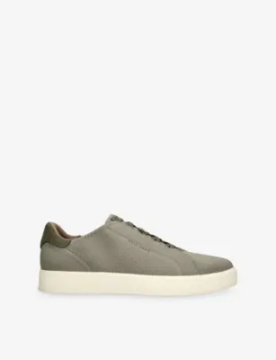 COLE HAAN Grandpro Luxe Slip-On Stitchlite™ Knitted Trainers - EUR 41 / 7 UK MEN in KHAKI – Mens | Trainers | Lace up trainers