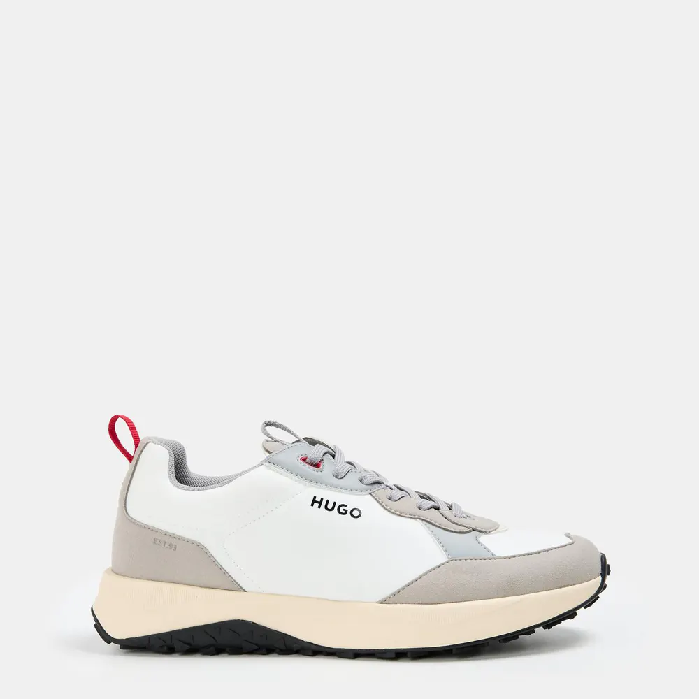 Hugo Men's Kane Runners in Open White 126 – Footwear