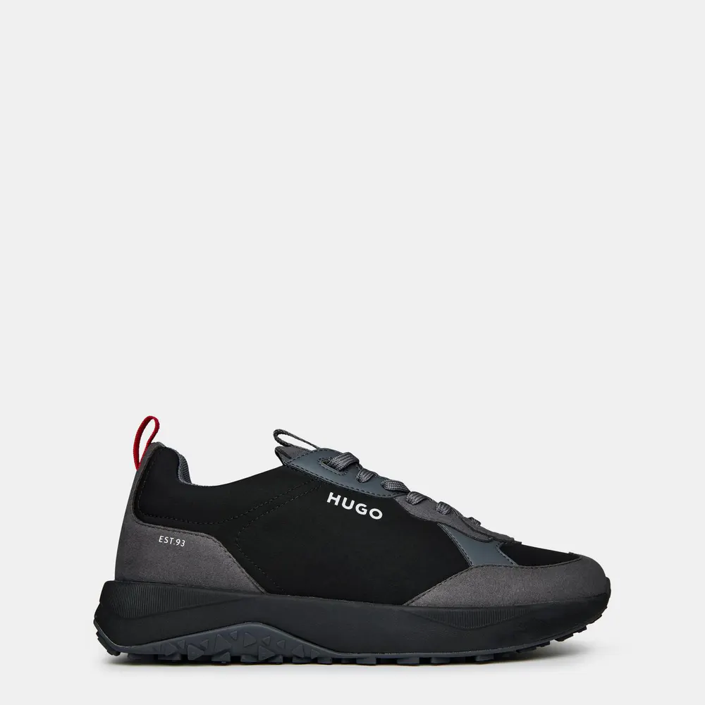 Hugo Men's Kane Runners in Black/Grey 021 – Footwear