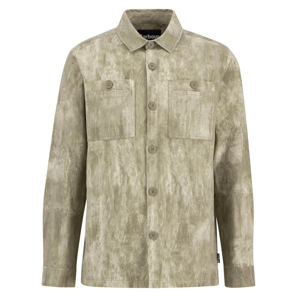 Barbour Mens Ross Printed Overshirt