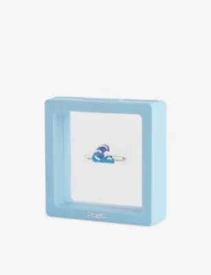POUBEL La Mer Sterling-Silver and Enamel Charm detail 3
