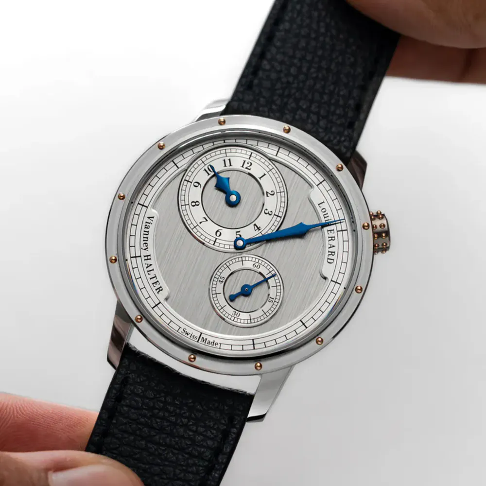 Louis Erard Le Régulateur Louis Erard X Vianney Halter II Worldwide Edition Limited Edition 43mm Mens Watch in Grey, additional product view 2