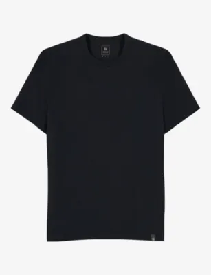 BOGGI MILANO Crewneck Short-Sleeve Stretch Cotton-Blend T-Shirt
