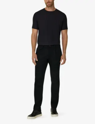 BOGGI MILANO Crewneck Short-Sleeve Stretch Cotton-Blend T-Shirt detail 2