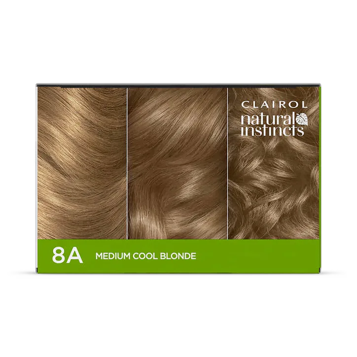 Clairol Natural Instincts Medium Cool Blonde 8A detail 2