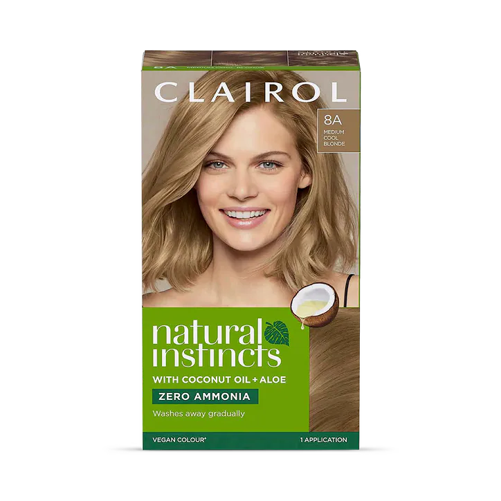 Clairol Natural Instincts Medium Cool Blonde 8A