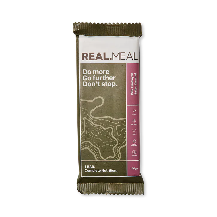 RealMeal Bar Salted Caramel 150 g – Active Nutrition > Nutritionally Complete Food