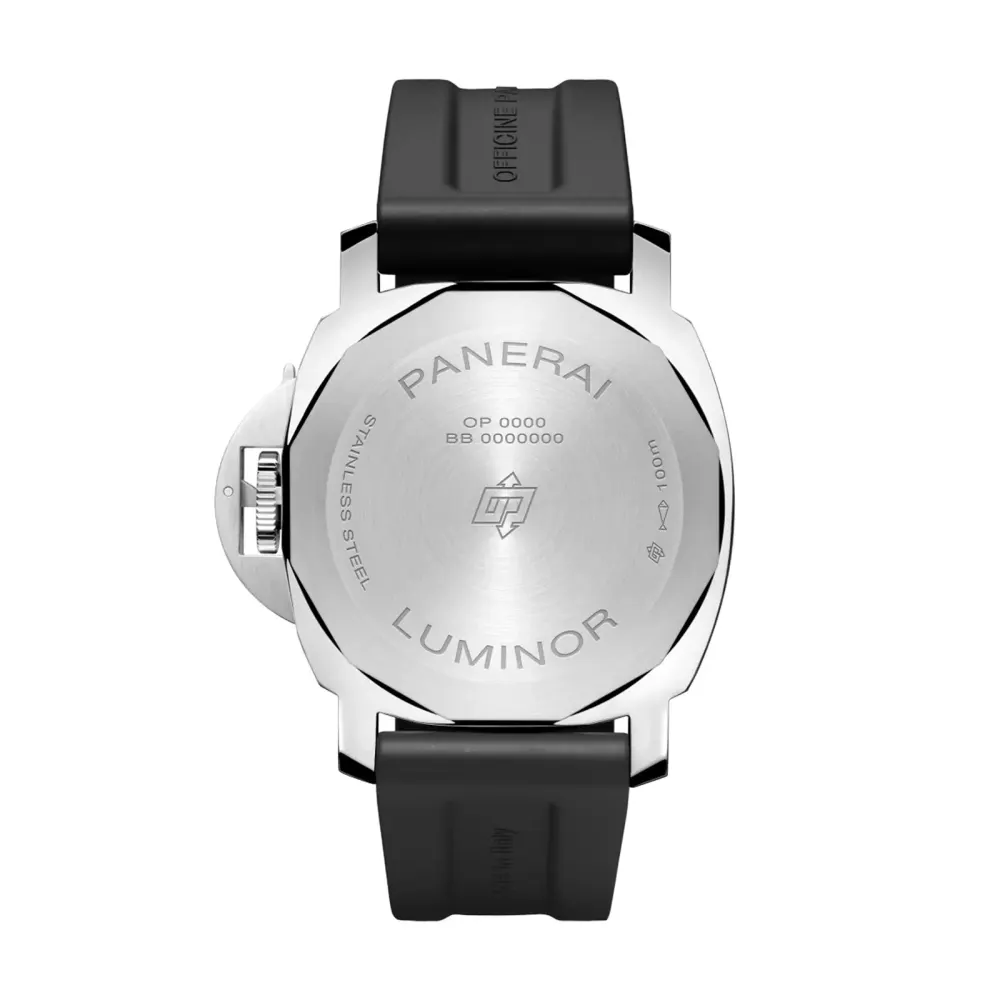 Panerai Luminor Base Logo 44mm Mens Watch - Interchangeable Strap detail 2