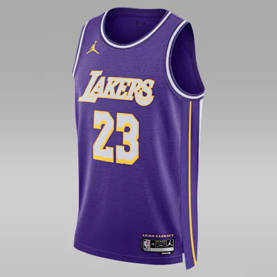 Jordan Los Angeles Lakers 2025/26 Statement Edition Men's Nike Dri-FIT NBA Swingman Jersey - Field Purple