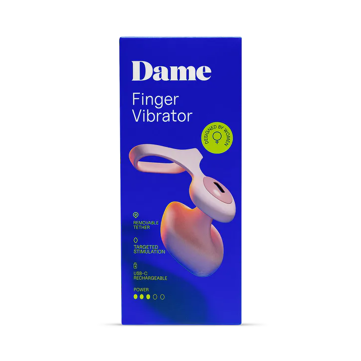 Dame Sexual Wellness Dame Fin 2.0 Finger Vibrator