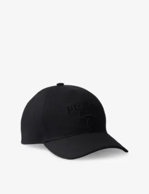 PRADA Drill Logo-Embroidered Cotton-Canvas Baseball Cap - NEUTRAL - M