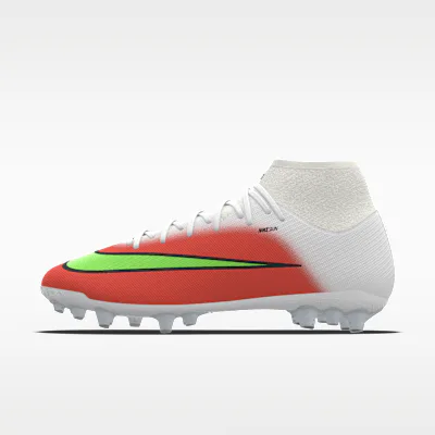 Nike Mercurial Superfly 11 Academy By You Custom Artificial-Grass High-Top Football Boots - Multi-Colour/Multi-Colour