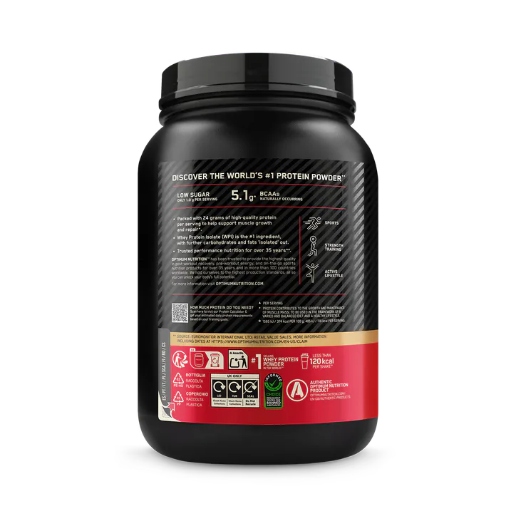 Optimum Nutrition Gold Standard Whey Protein Double Rich Chocolate 775g detail 2