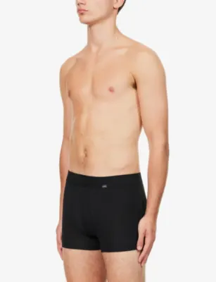 HANRO Logo stretch-jersey trunks detail 3