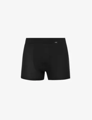 HANRO Logo stretch-jersey trunks