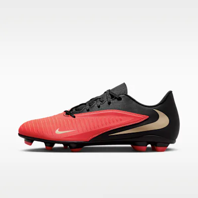 Nike Phantom 6 Low Club Multi-Ground Football Boot - Bright Crimson/Black/Blur