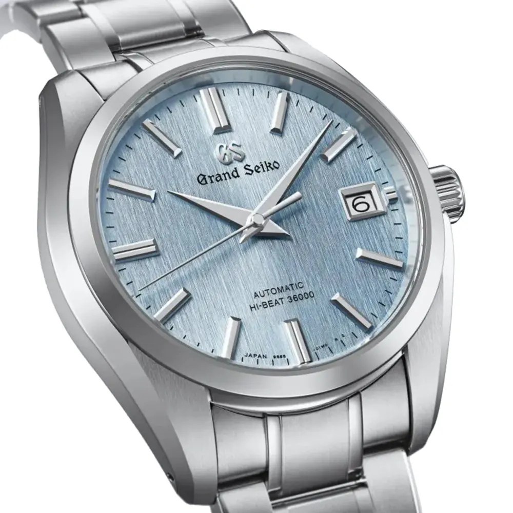 Grand Seiko 'Icefall' Hi-Beat 1998 Revival 40mm Mens Watch detail 2
