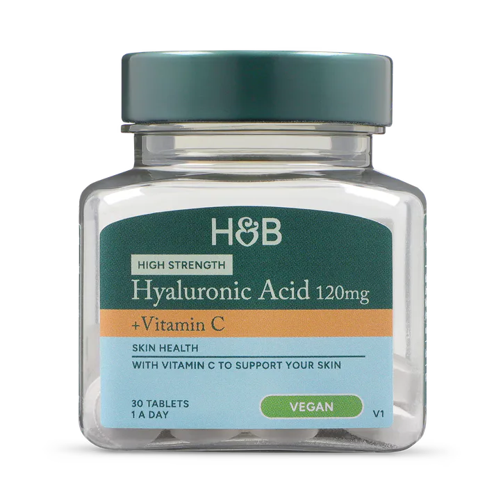 For Him Hyaluronic Acid High Strength 120mg + Vitamin C 30 Tablets