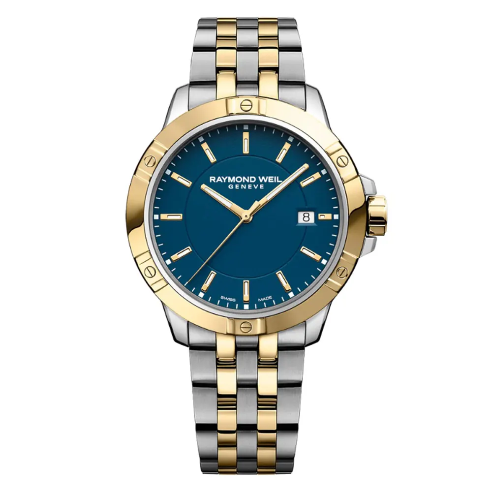 Raymond Weil Tango 41mm Mens Watch Blue in Blue, additional product view 2