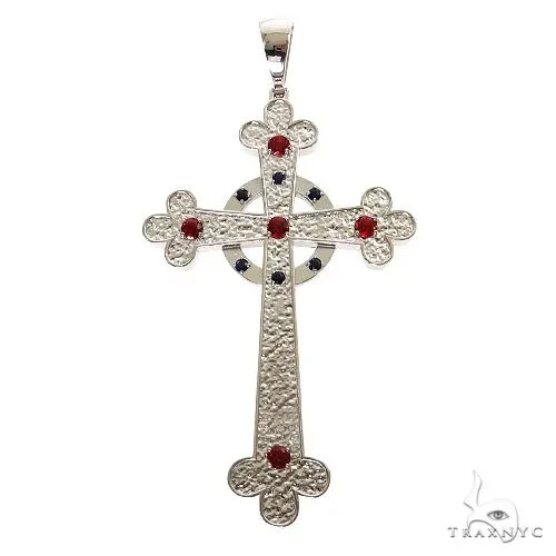 MARYAM - For Him SILVER Trax Holy Halo Cross Pendant .925 Silver 69607 – Pendant
