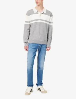 REPLAY Anbass Slim-Fit Stretch-Denim Jeans - 29/30 in MEDIUM BLUE, additional product view 2