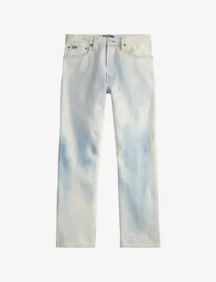 POLO RALPH LAUREN Distressed Straight-Leg Denim Jeans - 38/32