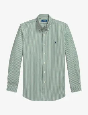 POLO RALPH LAUREN Stripe Custom-Fit Cotton Shirt