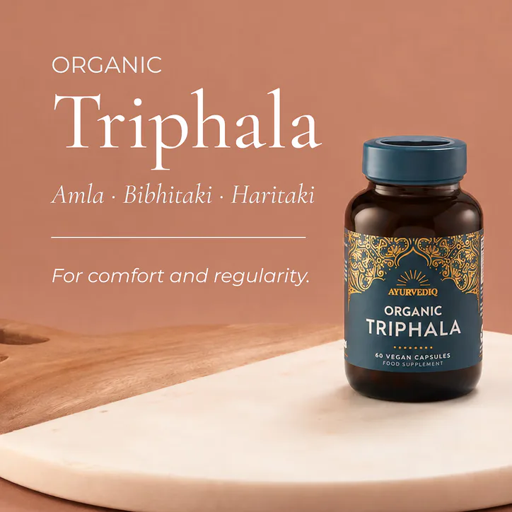 Ayurvediq Organic Triphala Capsules - 60's Capsules, additional product view 3